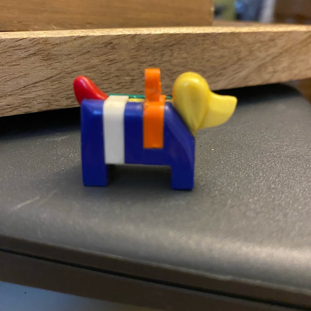 Multicolor Toy Dog Figurine